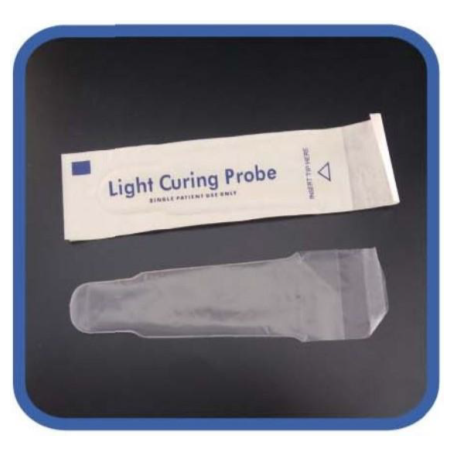 Plastic Light Curing Probe Sleeves, 4.7"x1.2" (250pcs/box)
